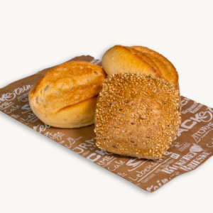 Single-Brötchentüte 2 Brötchen, 1 Weltmeiste
